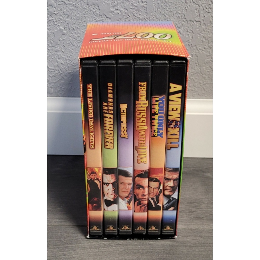 The James Bond Collection Volume 3 DVD 6-Disc Set